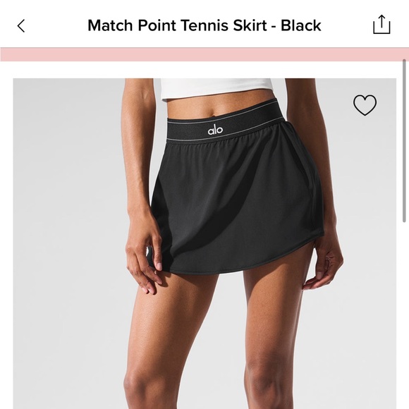 ALO Yoga Vibrant Orange Mini Skirt - Picture 4 of 4